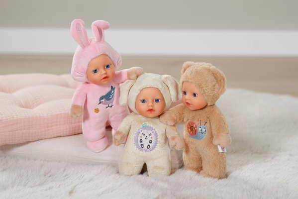 BABY BORN κούκλα Αρκουδάκι 18εκ 3τύποι 837412