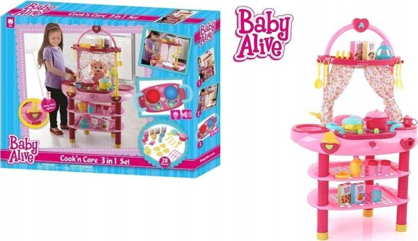*****BABY ALIVE κουζίνα 3 σε 1 D84690*****