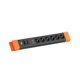 BACHMANN CONNECTUS 6xCEE7/3, 1xSPD 1xswitch 2.0m CEE7/7 Sw/Or