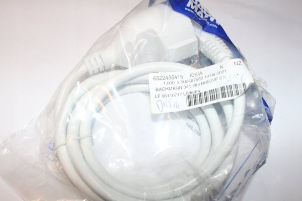 Bachmann Πολύπριζο με Προστασία Υπέρτασης 230V, 2m, Λευκό
