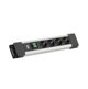 BACHMANN CONNECTUS 4xCEE7/3, 1xswitch 2.0m CEE7/7 Szary