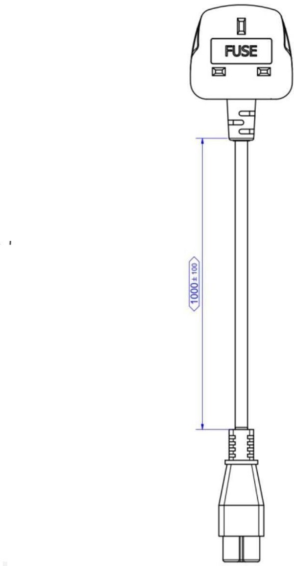 Bachmann Power cable H05VV-F 3G0,75mm�