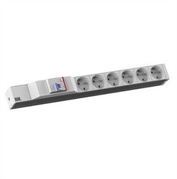 BACHMANN 19 1U 6xUTE 1xFI power 2.0m CEE7/7