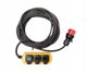 BACHMANN BN0500 19 PDU 1U 12x C13 pomiar mocy, wtyczka z uziemieniem