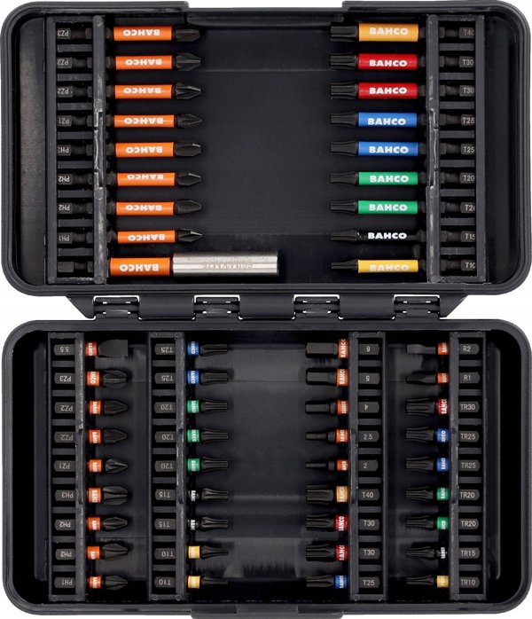 Bahco BAHCO IMPACT BITS SET 54pcs