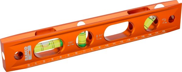 Bahco Μαγνητικό Αλφάδι Torpedo, 3 Ακρίβειες, 45°, 230mm
