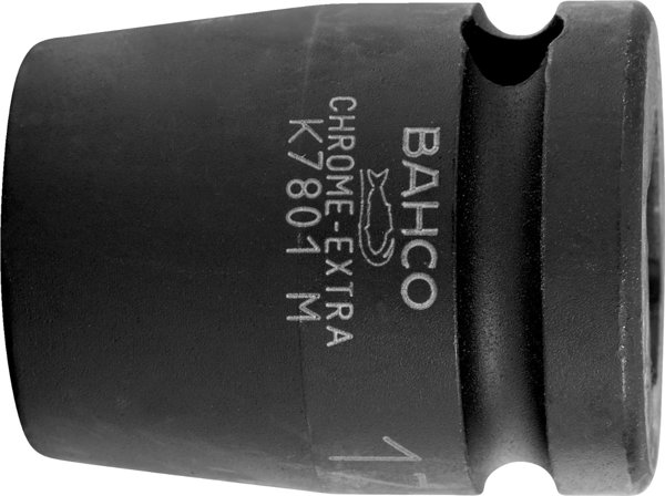 Bahco Καρυδάκι Κρούσης 1/2" 24mm, Υψηλής Ποιότητας Κράμα Χάλυβα DIN 3129/ISO 2725
