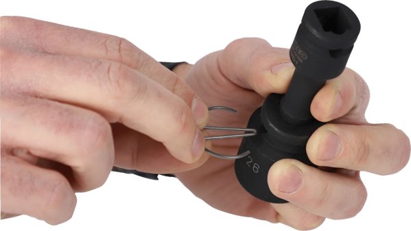 Bahco Καρυδάκι Κρούσης 1/2" 24mm, Υψηλής Ποιότητας Κράμα Χάλυβα DIN 3129/ISO 2725
