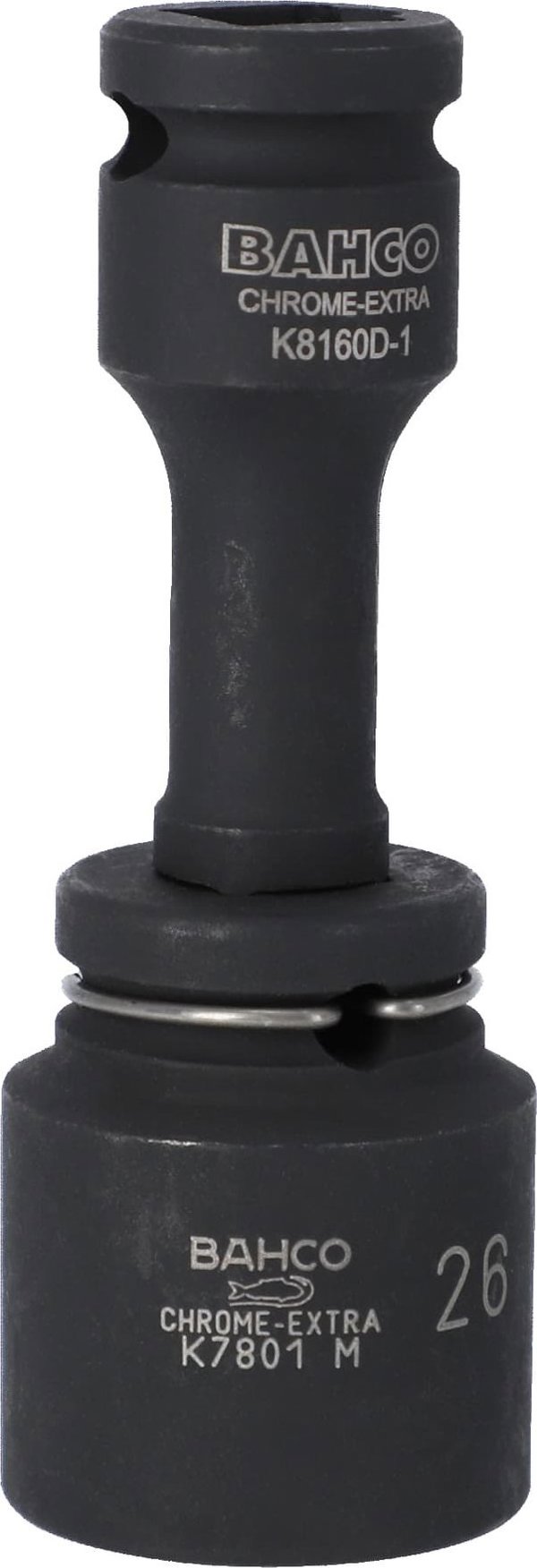 Bahco Καρυδάκι Κρούσης 1/2" 24mm, Υψηλής Ποιότητας Κράμα Χάλυβα DIN 3129/ISO 2725