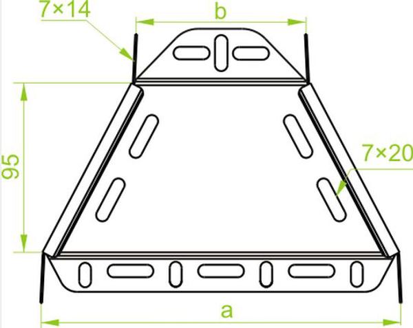 Baks Redukcja symetryczna RKSJ200/100H60 169920