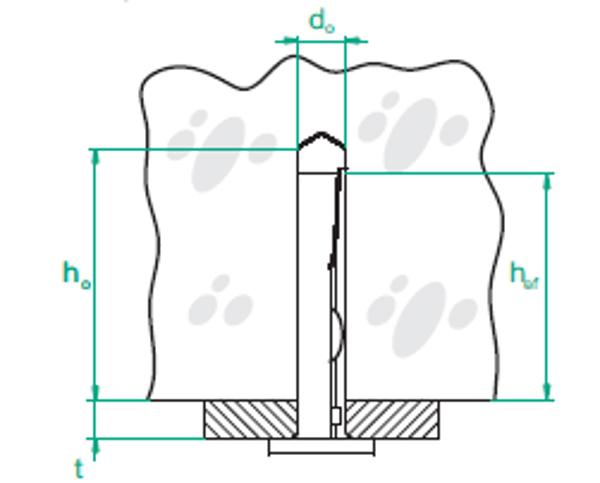 Baks Kotwa rozprezna GSO 6x40mm E-90 803929