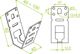 Baks Wieszak trapezowy WT80 (730408)
