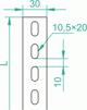 Baks Plaskownik PLT30/2 blacha 3mm - 640720