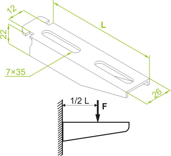 Baks Wysiegnik WS200 210mm