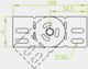 Baks Lacznik przegubowy do korytka LGJH60 H60 1mm