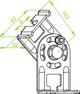 Baks Wieszak Przegubowy Preta WPPG 731400
