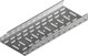 Baks Korytko kablowe perforowane 200x60 grubosc 0,7 mm KFL200H60/2 161523