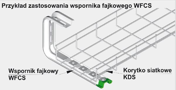 Baks Wspornik fajkowy WFCS300 370mm 900830