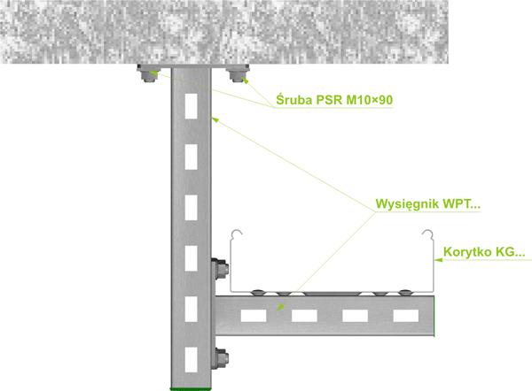 Baks Wysiegnik WPT600 615mm 710960