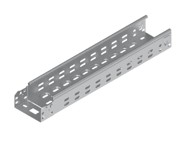 Baks Korytko kablowe perforowane 100x60 πάχος 0,7 mm KFL100H60/3MC