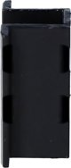 Baks Μέσος λαβή πάνελ PUFL μαύρο (RAL2/9005) 897302