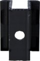 Baks Μέσος λαβή πάνελ PUFL μαύρο (RAL2/9005) 897302