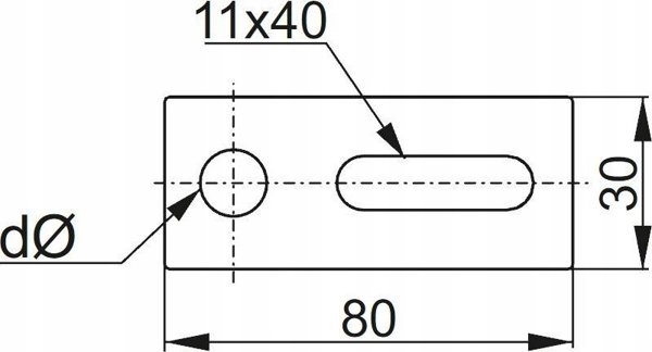 Baks Adapter montazowy AD11E