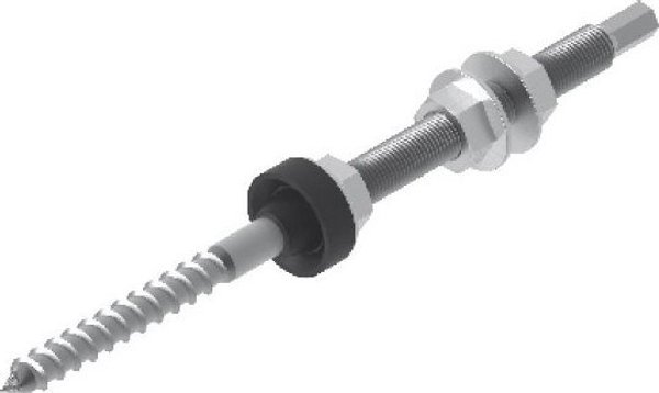 Baks Sruba z gwintem podwojnym fi10mm dlugosc 300mm SWDM10x300E 898830