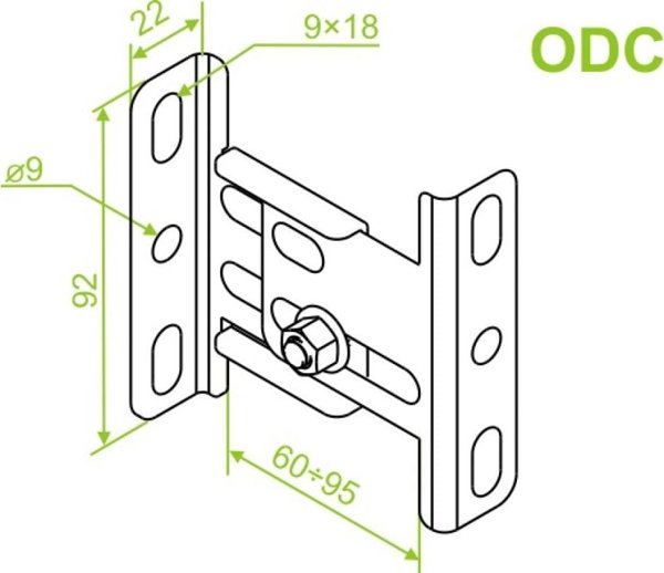 Baks Odstepnik ODC 752222