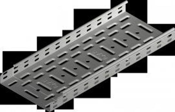 Baks Κανάλι καλωδίων διάτρητο 300x42mm πάχος 0,7mm KGL300H42/3 3m (140416)