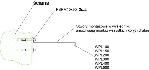 Baks Wysiegnik WPL200 710720