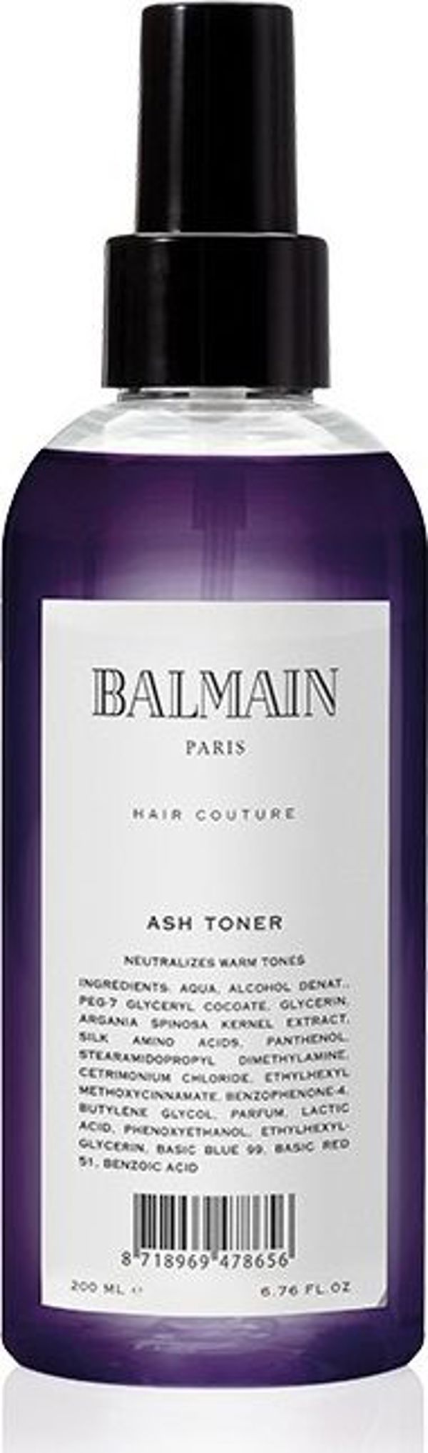 Balmain Paris Hair Couture Ash Toner Conditioner, Conditioner Εξουδετέρωσης Κίτρινων Τόνων, 200ml