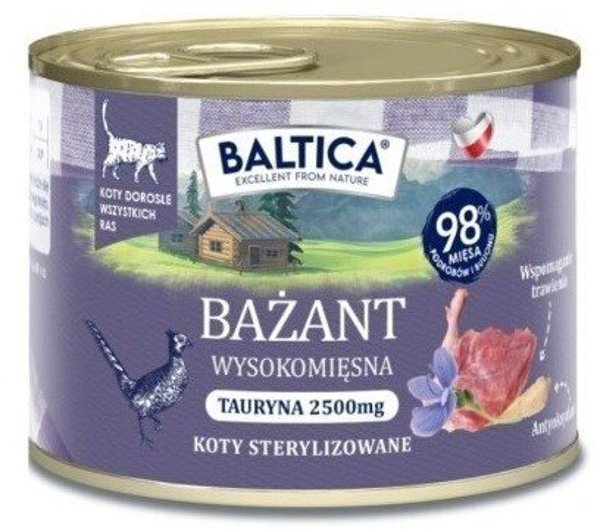 BALTICA SMAKI REGIONOW Xerh trofh gia enhlikes gates me fasiamo 185g