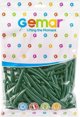 Ιταλικά μπαλόνια σωληνάρια Emerald green 100 τεμ