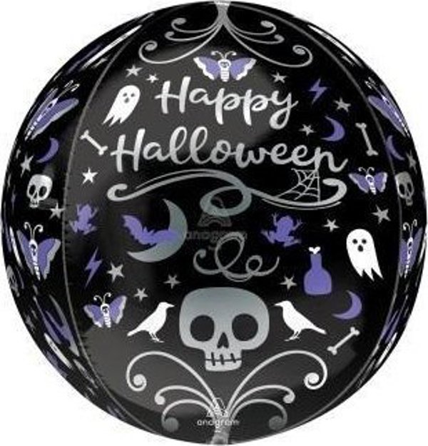 Μπαλόνι foil Orbz Moonlight Halloween 38x40cm