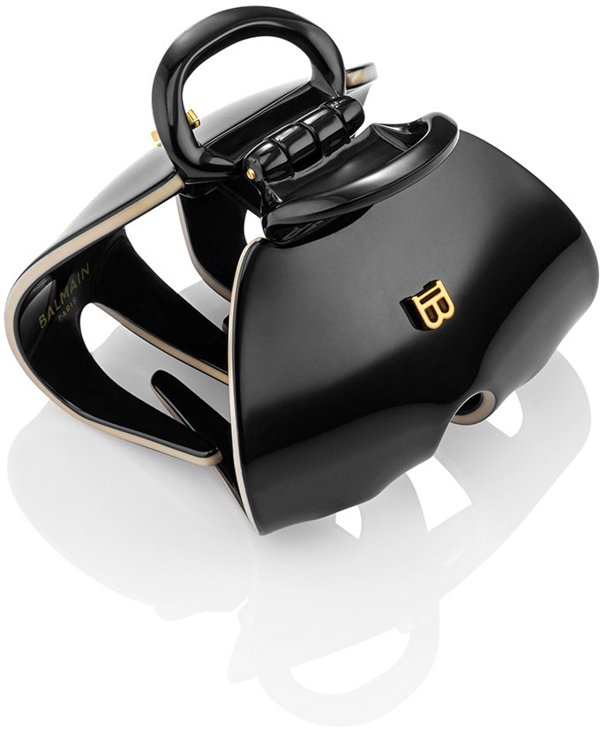 Balmain Hair Clip Imperiale, Γυναικείο Κλάμερ Μαλλιών, Black/White