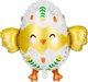 Balon foliowy Pisklak wielkanocny w skorupce jajka