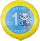 Balon foliowy Kicia Kocia 1 Roczek