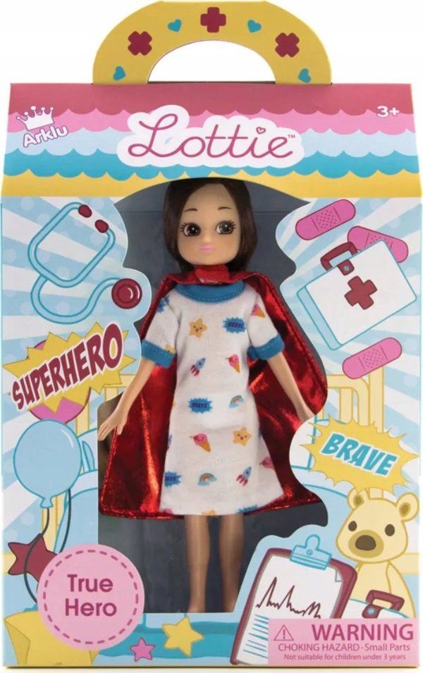 Bambolina Lottie lėlė - Tikroji heroja