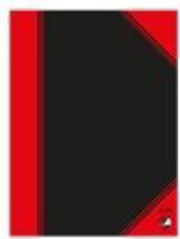 Bantex 100302822, Monochromatic, Black, Red, A7, 96 sheets, 70 g/m², Paperback
