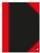 Bantex 100302822, Monochromatic, Black, Red, A7, 96 sheets, 70 g/m², Paperback