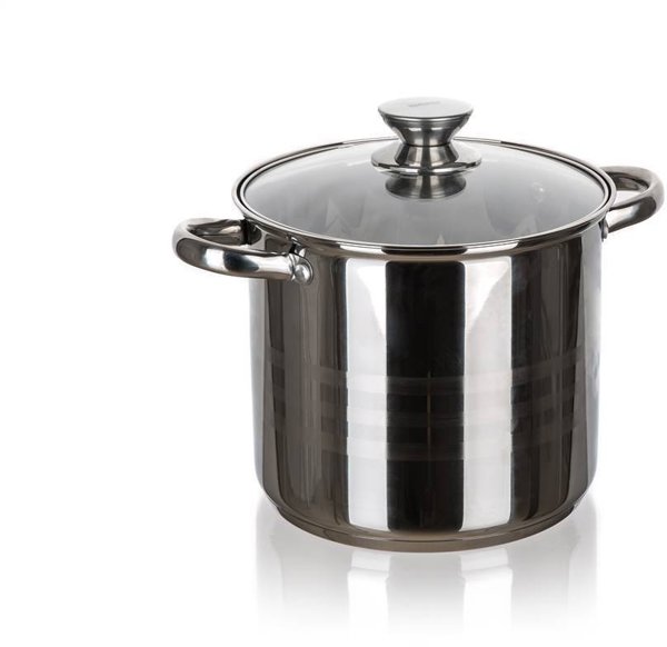 Banquet Living Κατσαρόλα Ανοξείδωτη 20cm με Καπάκι 5,6L
