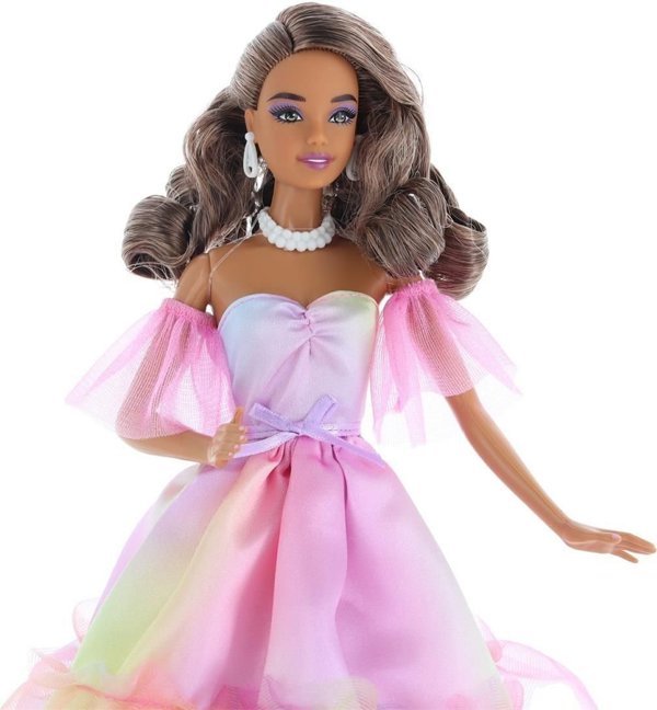 Barbie Birthday Wishes Κούκλα συλλεκτική Λατινοαμερικανίδα (JJX77)