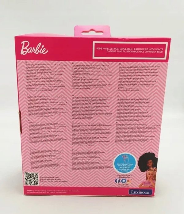 Barbie Cat’s ears shape wireless rechargeable headphones with lights