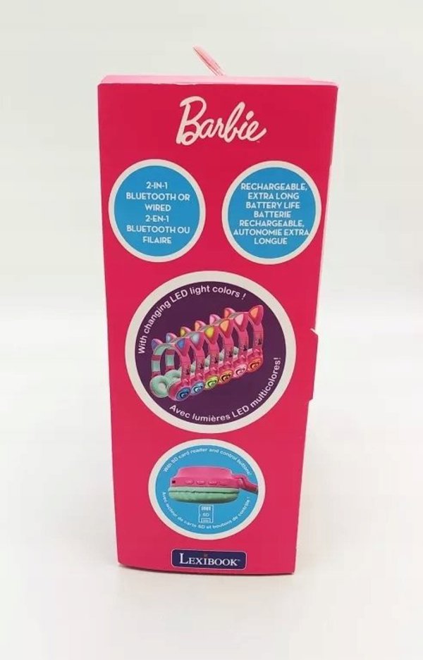 Barbie Cat’s ears shape wireless rechargeable headphones with lights