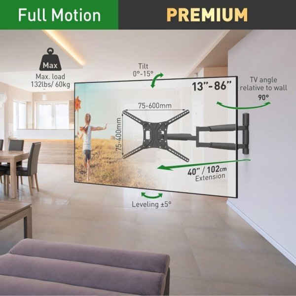 Barkan Barkan Uchwyt ścienny BM443XL 13'' - 86'' [outlet]