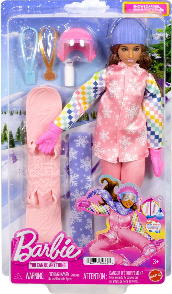 Barbie 65TH DL SNOWBOARDER (JKF78)