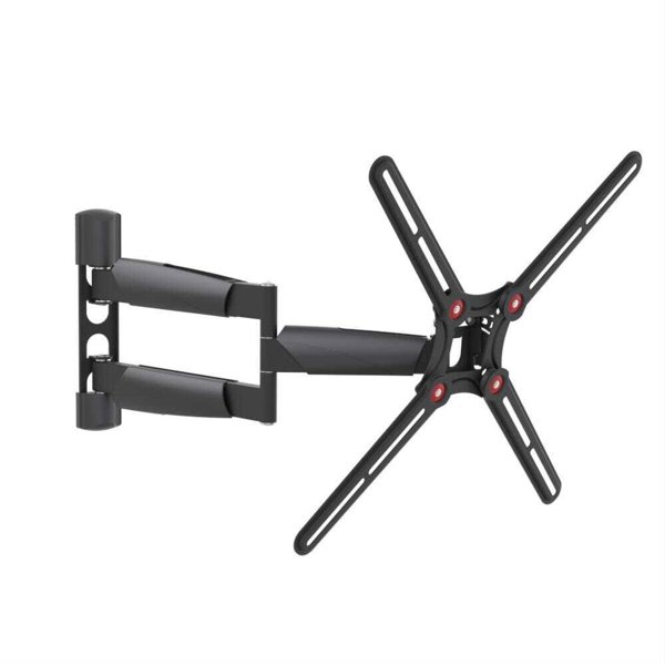 Barkan BM343LP Επιτοίχιος Βραχίονας TV 13"-65" για Επίπεδες & Καμπύλες Οθόνες, 4 Μεντεσέδες, Επιμηκυμένος