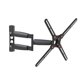 Barkan BM343LP Επιτοίχιος Βραχίονας TV 13"-65" για Επίπεδες & Καμπύλες Οθόνες, 4 Μεντεσέδες, Επιμηκυμένος