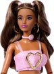 Barbie Deluxe Style Ροζ Τζιν Κούκλα Top και Καμπάνες Παντελόνι